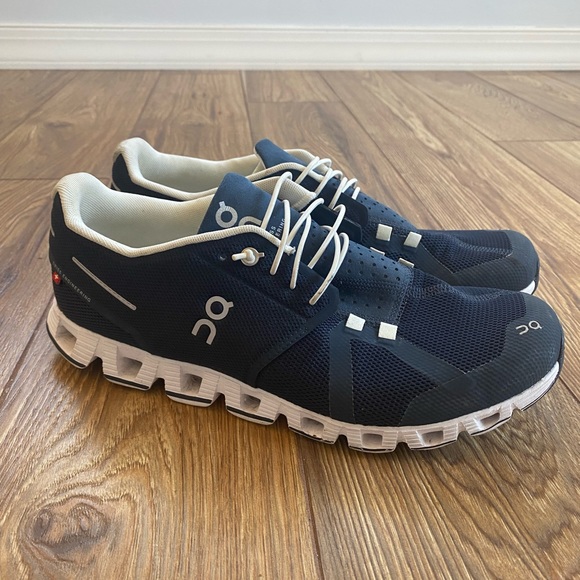 On Cloud Running Shoes Navy Blue Men's 9.5 - Picture 4 of 10